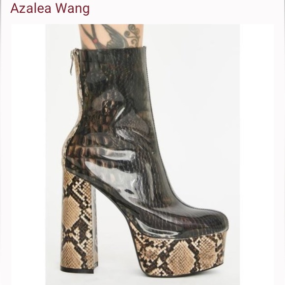 Platform Boots by Azalea Wang dreamer size 6.5 - Picture 3 of 8